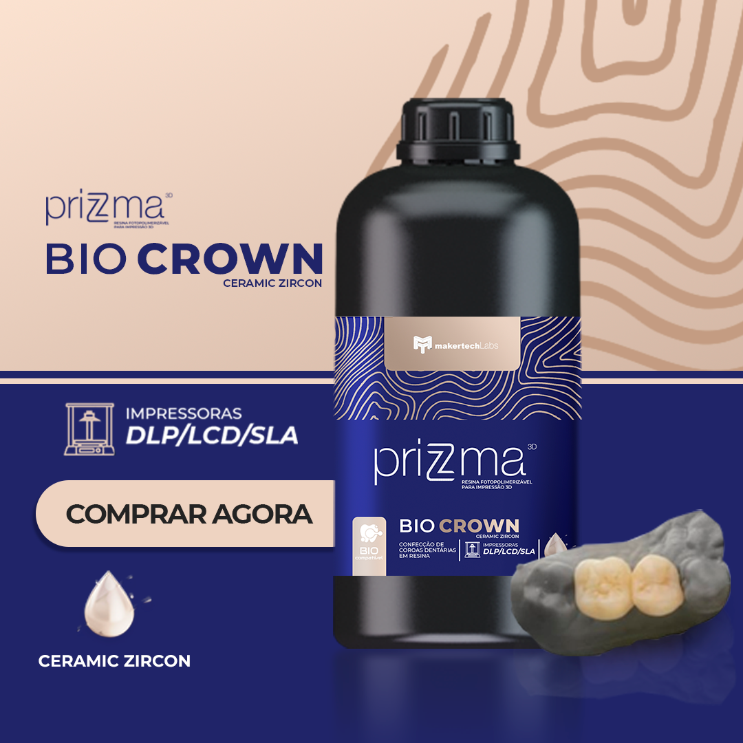 Resina Prizma 3d Bio Crown