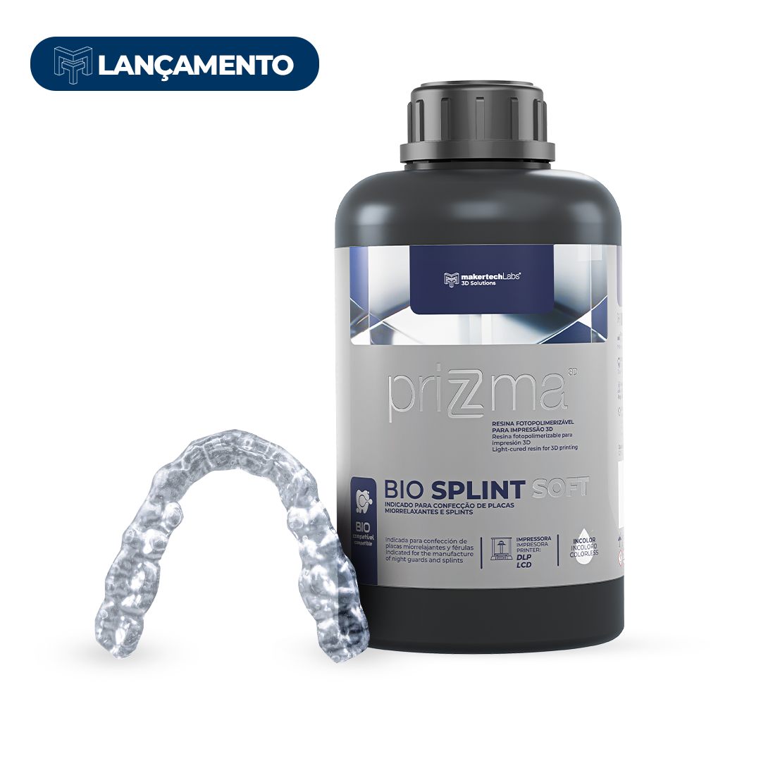 Resina PriZma 3D Bio Splint Soft Makertech